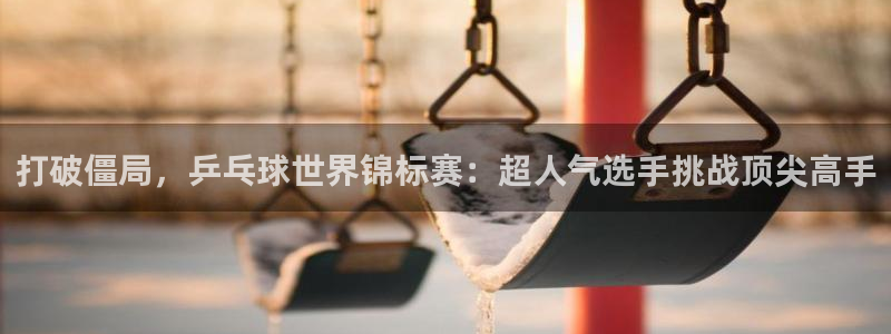 玩球直播官网入口：打破僵局，乒乓球世界锦标赛：超人气选手挑战顶尖高手